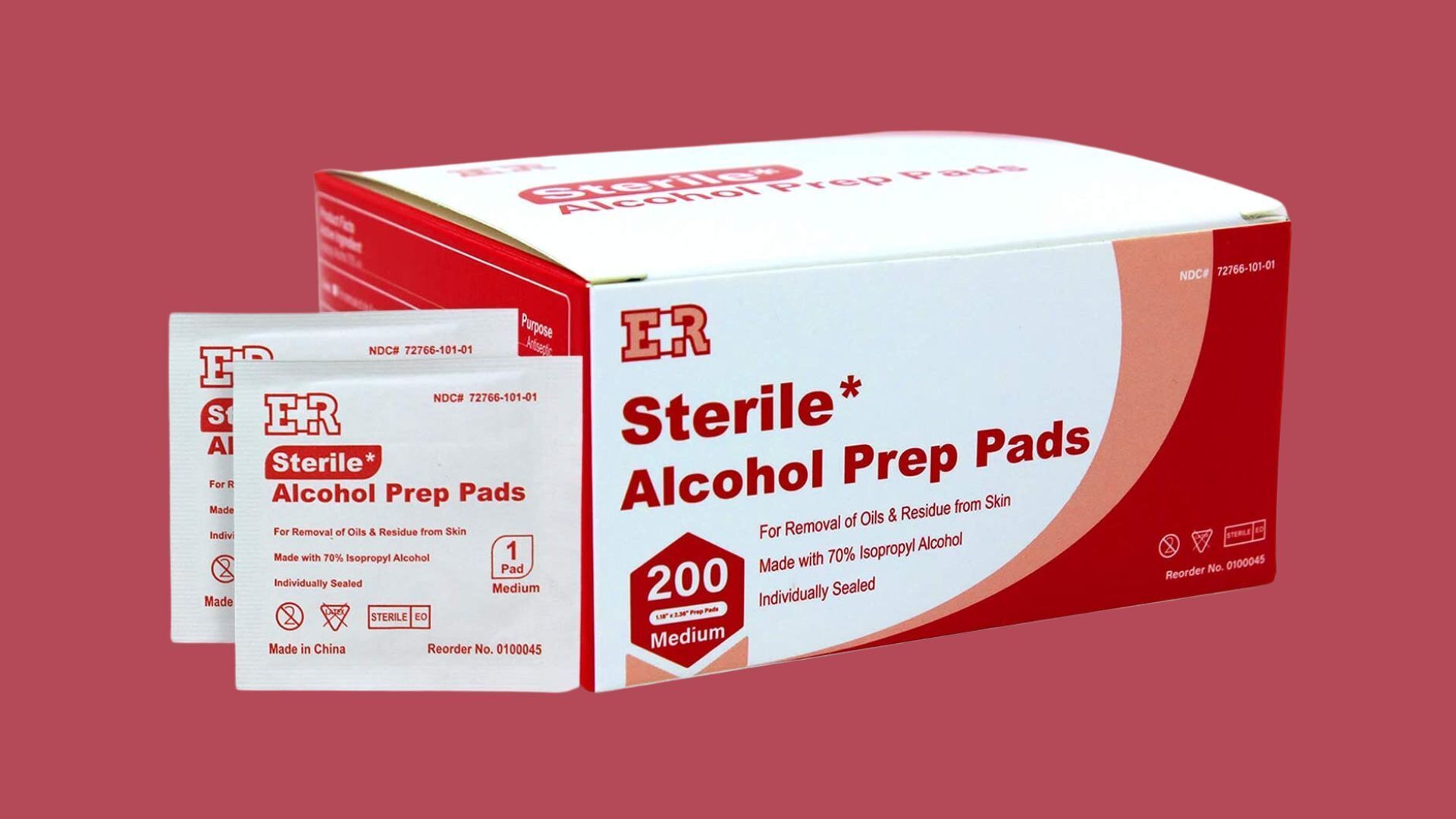 3. Alcohol Prep Pads